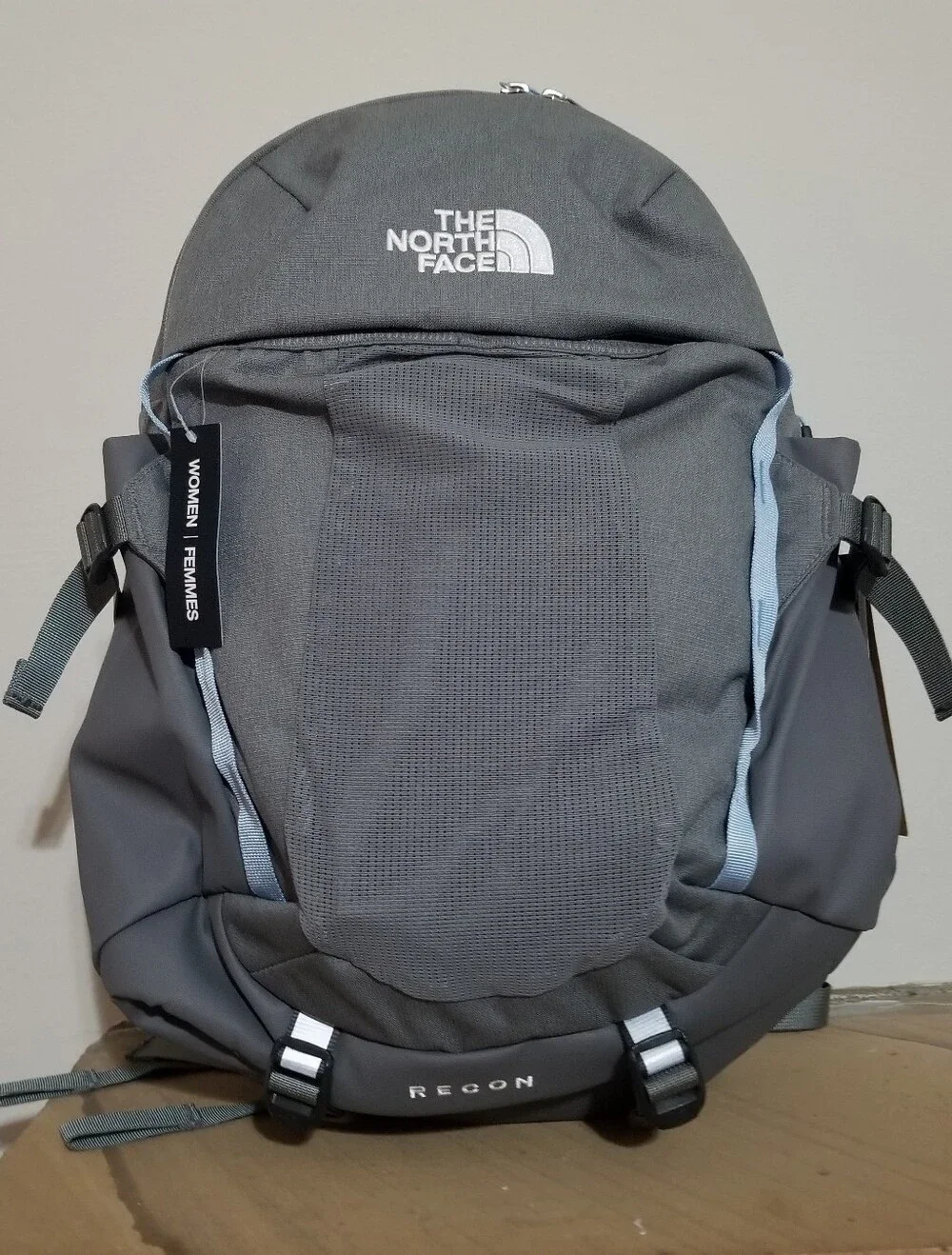 NEW! The North Face Recon Gray Backpack NWT